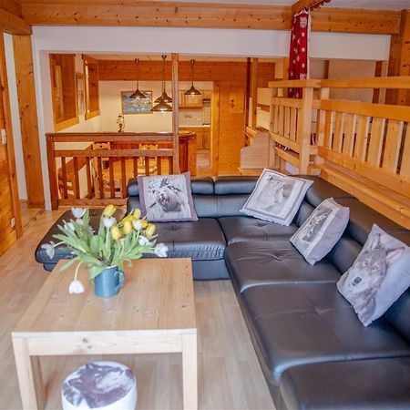 Ferienwohnung Le Mont Blanc La Giettaz Exterior foto