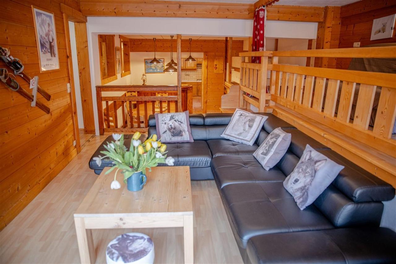 Ferienwohnung Le Mont Blanc La Giettaz Exterior foto