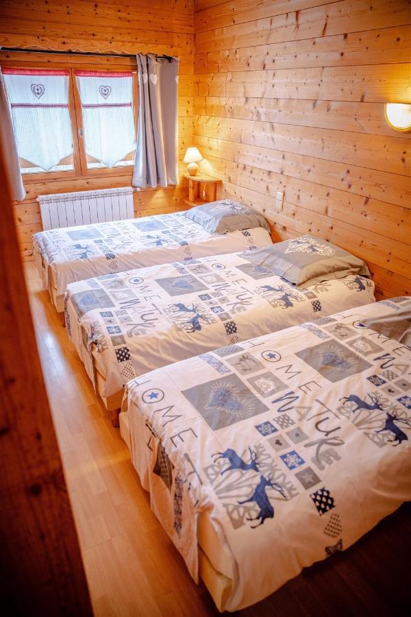 Ferienwohnung Le Mont Blanc La Giettaz Exterior foto