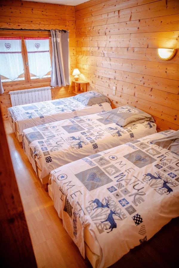 Ferienwohnung Le Mont Blanc La Giettaz Exterior foto