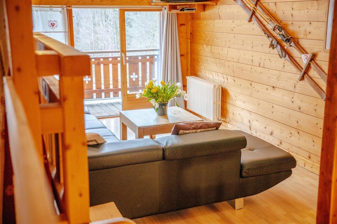 Ferienwohnung Le Mont Blanc La Giettaz Exterior foto